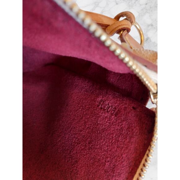 Authentic Louis Vuitton Pochette Multicolor Murakami Top Handle Bag MSRP: $2,700 - Picture 6 of 13